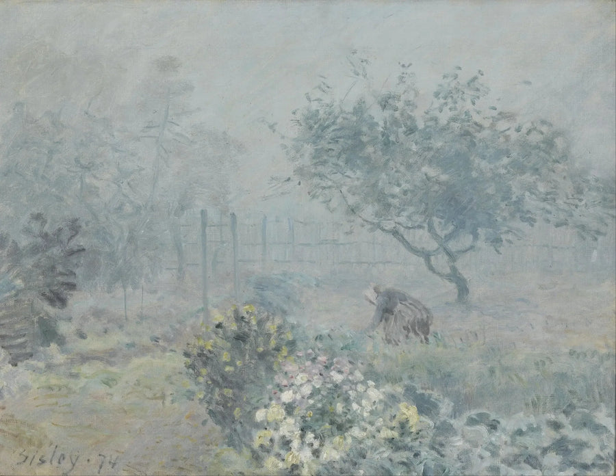 A Névoa, Vizinhos - Alfred Sisley