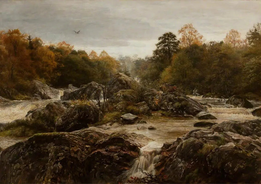 O som das muitas águas - John Everett Millais