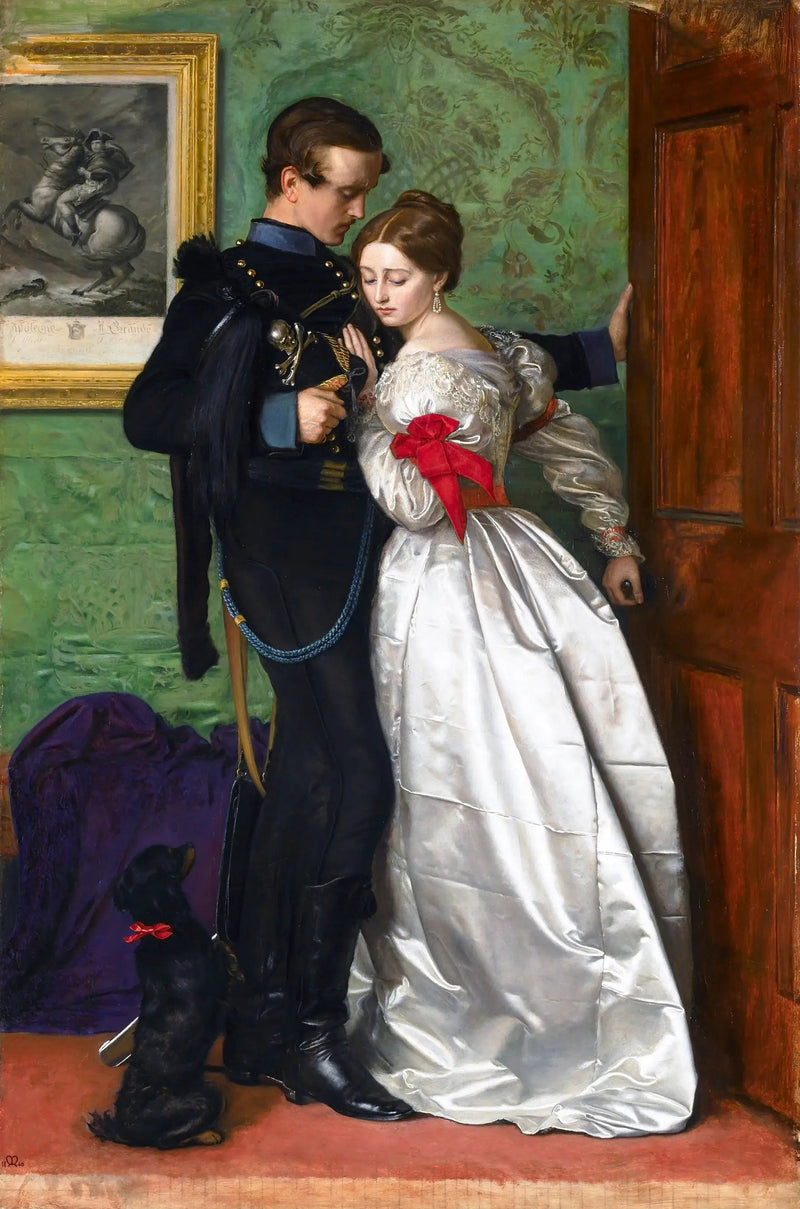 O Brunswicker preto - John Everett Millais
