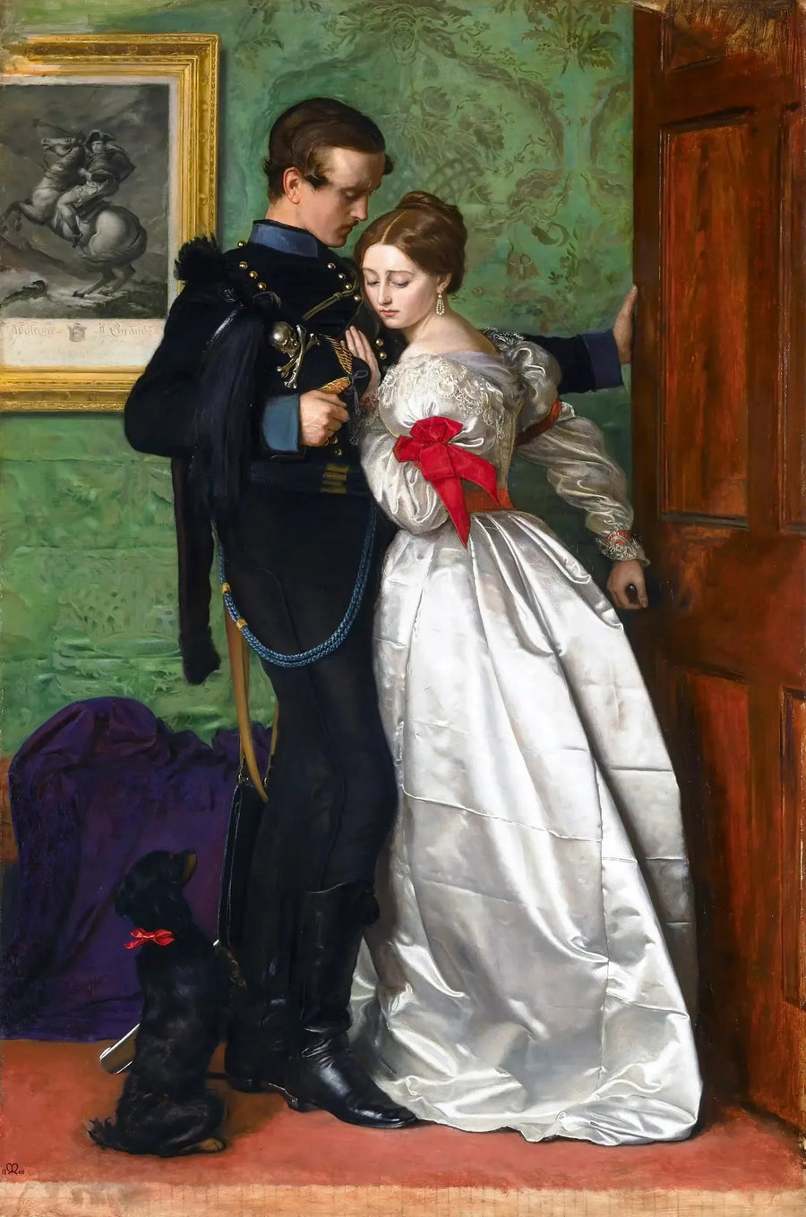 O Brunswicker preto - John Everett Millais