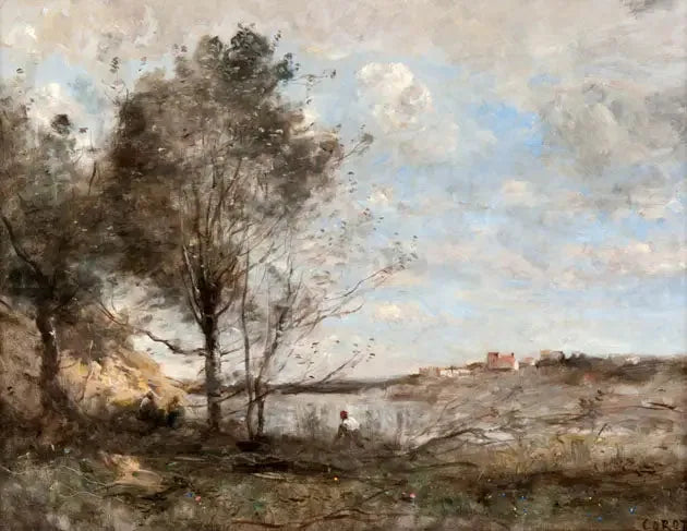 O lenhador - Jean-Baptiste Camille Corot