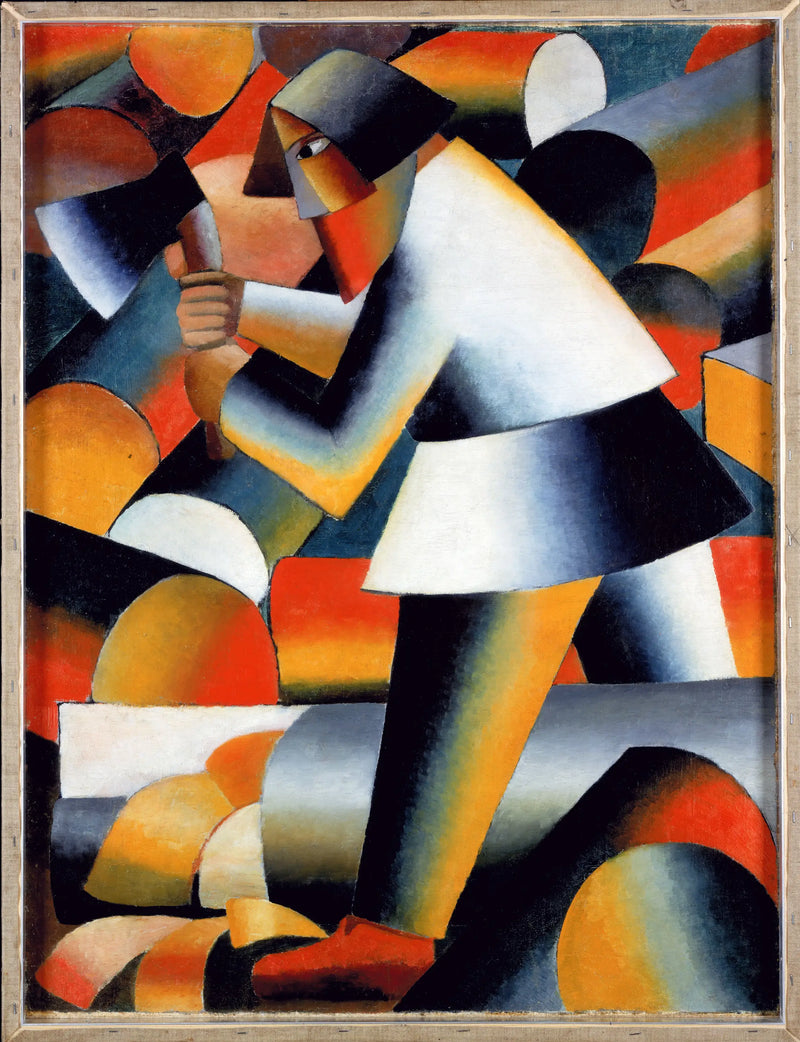O Lenhador - Kazimir Malevich