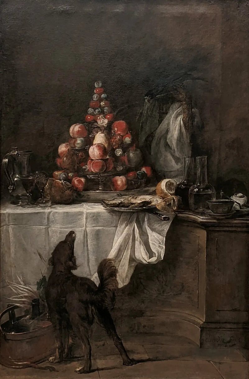 O Buffet - Jean Simeón Chardin