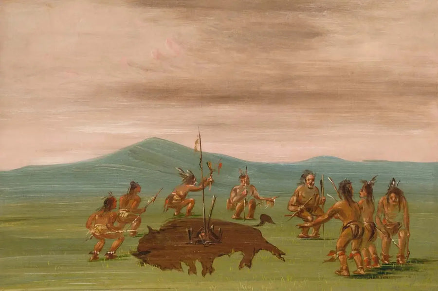 O búfalo medicinal dos Sioux - George Catlin