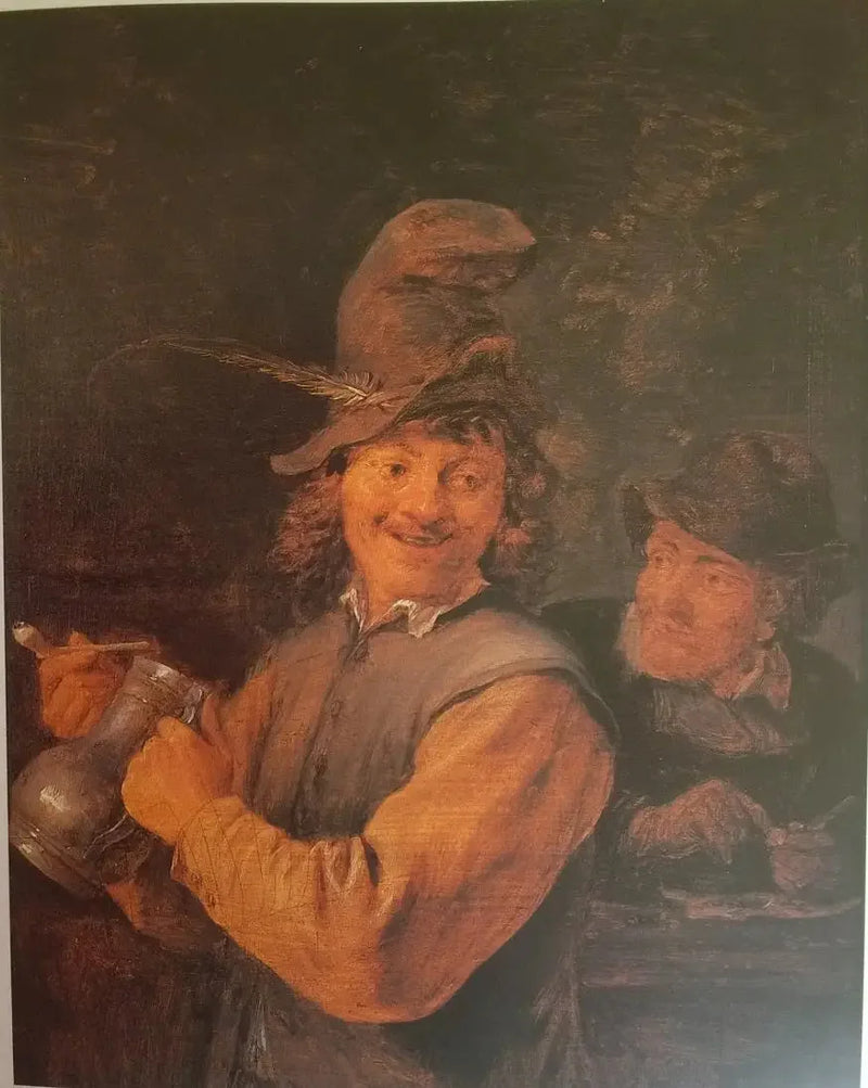O bebedor fumante - David Teniers o Jovem