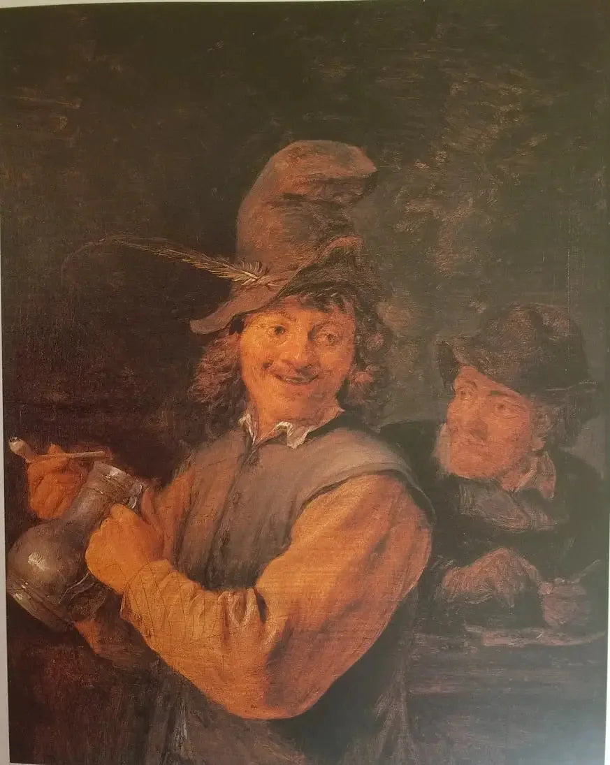 O bebedor fumante - David Teniers o Jovem