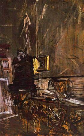 A moldura dourada - Giovanni Boldini