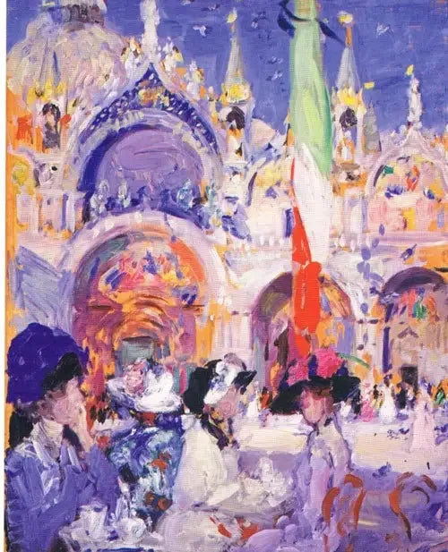 O Café de Florian - Francis Cadell