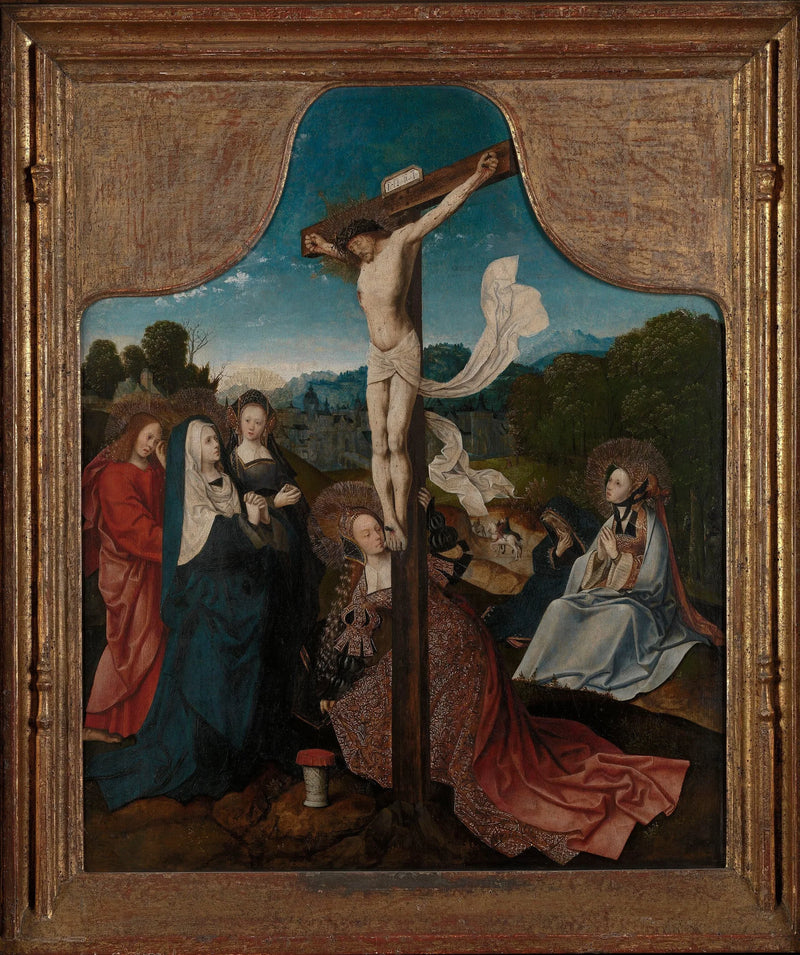O Calvário - Jacob Cornelisz van Oostsanen