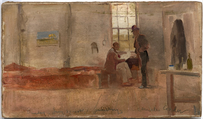O acampamento dos impressionistas - Charles Conder