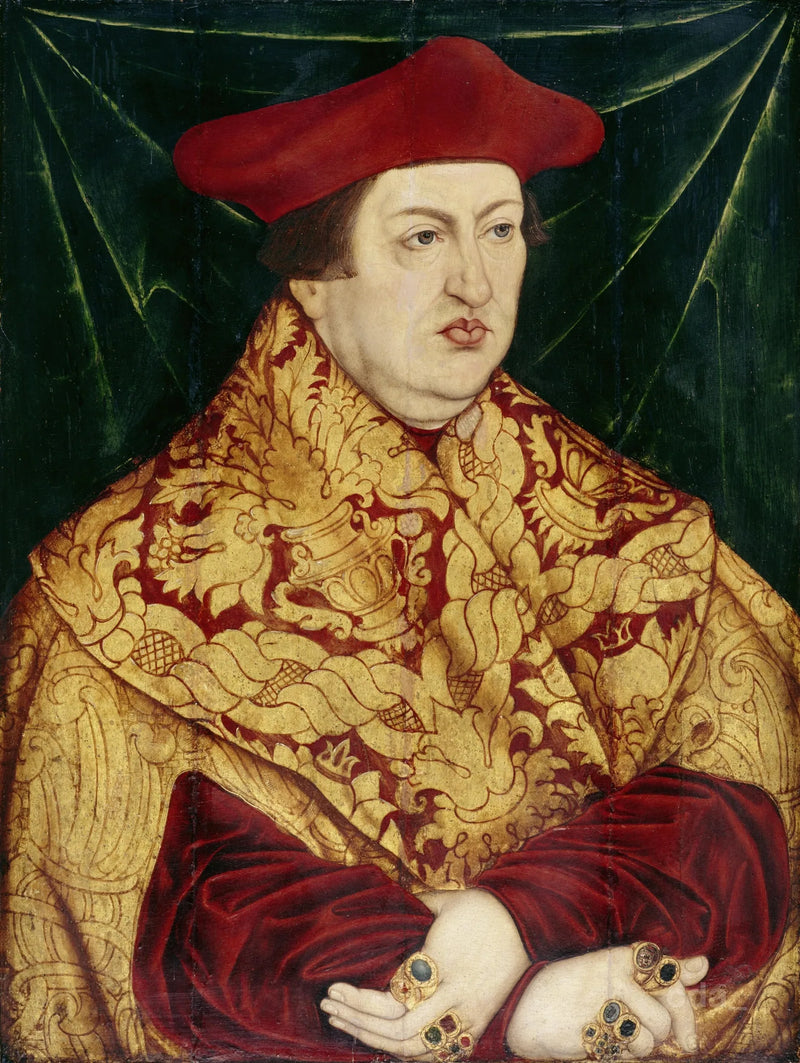 o cardeal Albert de Brandemburgo - Lucas Cranach, o Velho