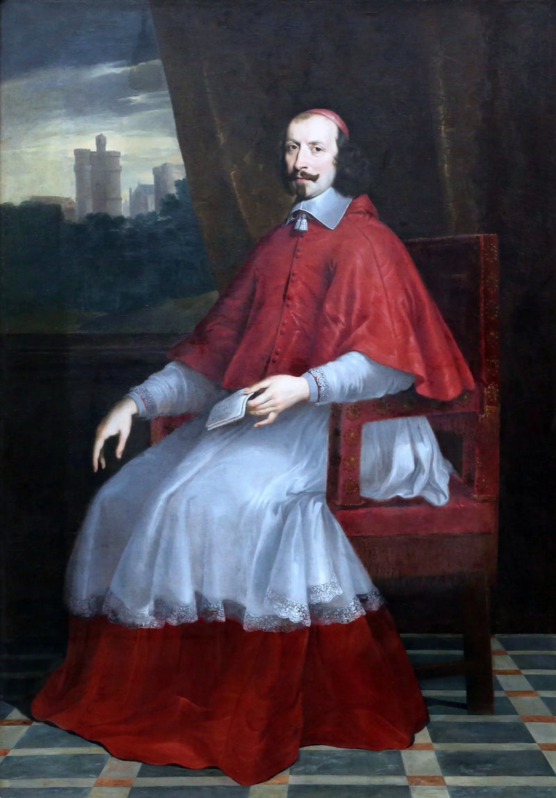 O cardeal Mazarin - Philippe de Champaigne