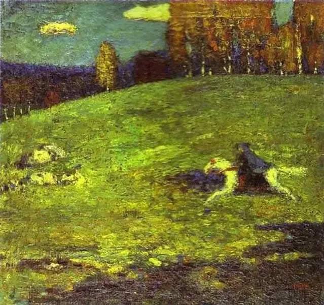 O Cavaleiro Azul - Vassily Kandinsky