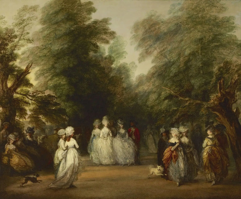 O centro comercial de St. James's Park - Thomas Gainsborough
