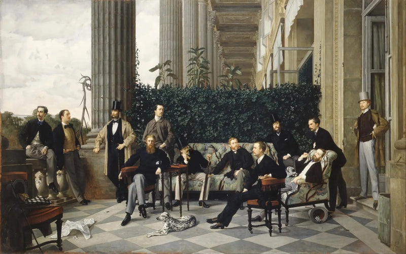 O Círculo da Rua Royale - James Tissot