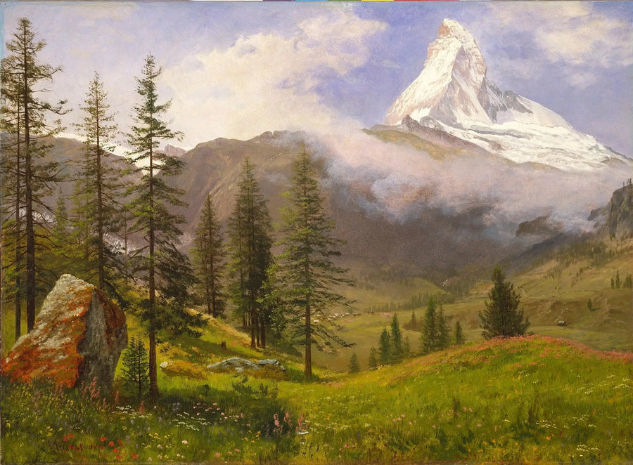 O Cervino - Albert Bierstadt