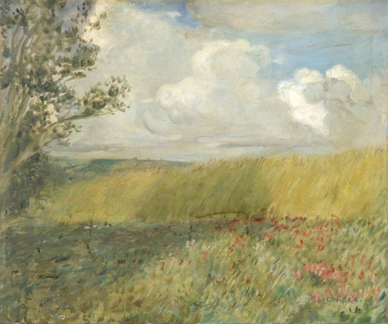 O campo de milho - Charles Conder