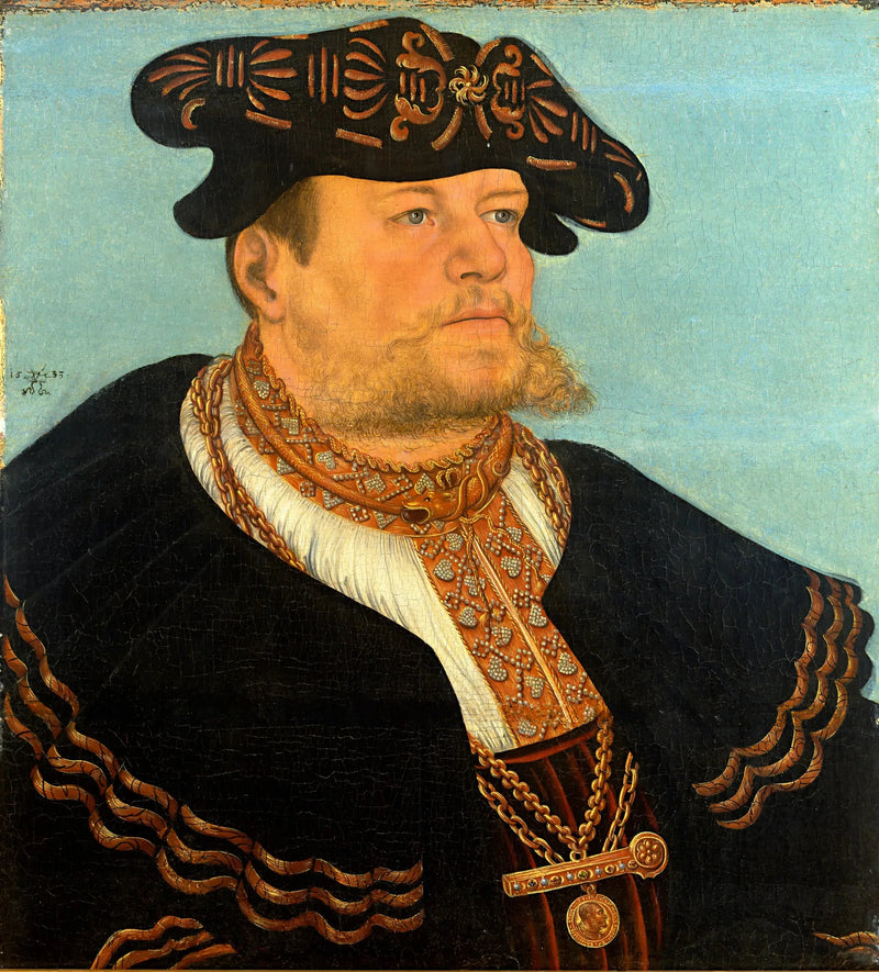 O chanceler Gregor Brück - Lucas Cranach, o Velho