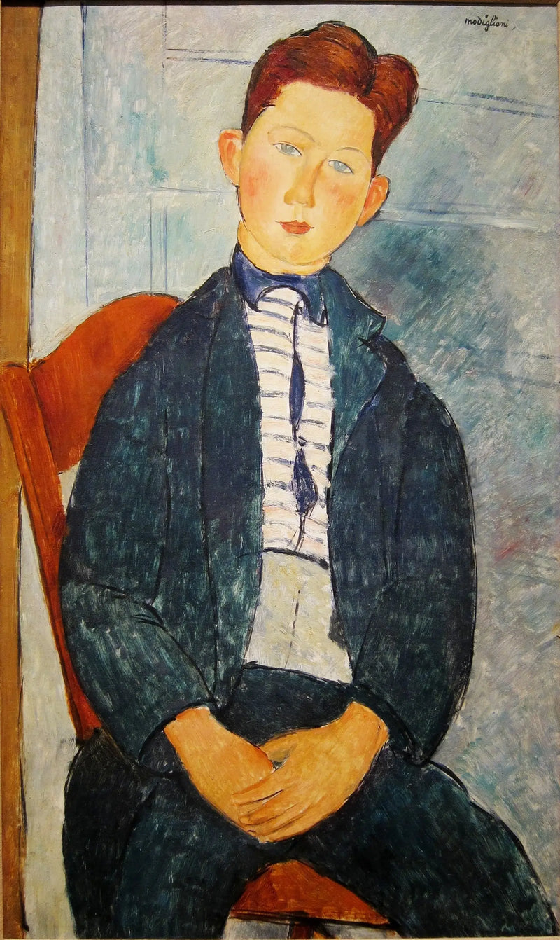 A Camiseta Listrada - Amedeo Modigliani