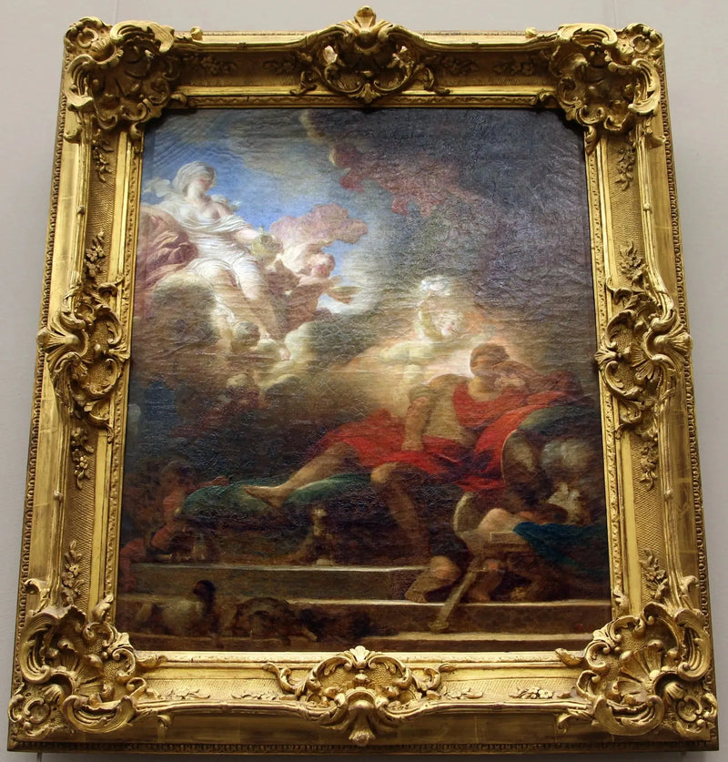 O Canto de Amor do Guerreiro - Jean-Honoré Fragonard
