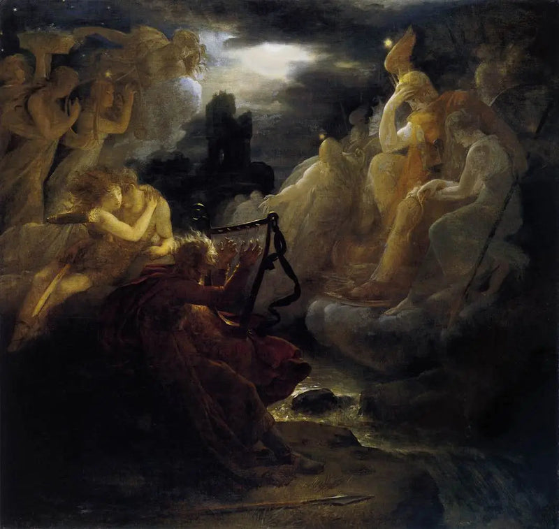O canto de Ossian - François Gérard