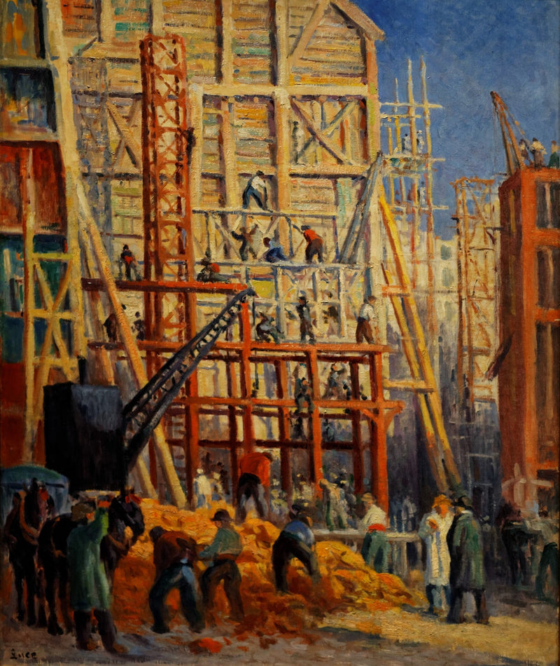 O Canteiro - Maximilien Luce