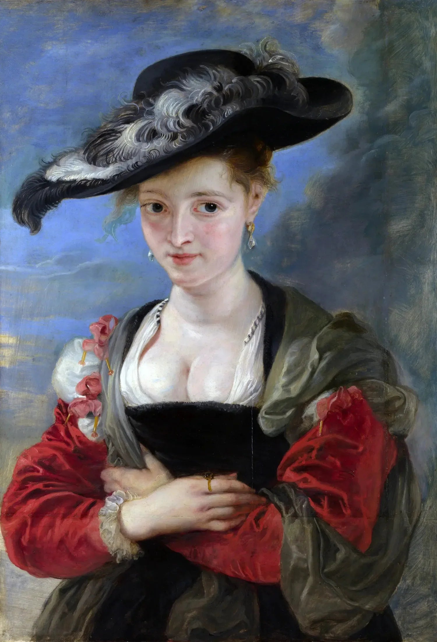 Le chapeau de paille - Peter Paul Rubens image 1 tableau peint à l’huile sur toile