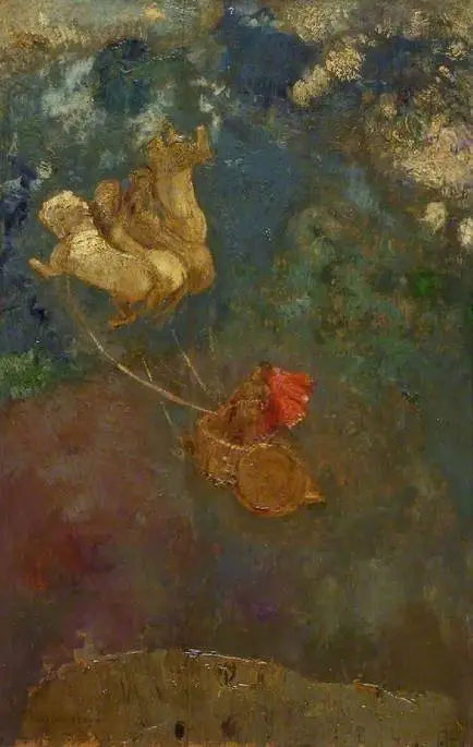 O Carro de Apolo - Odilon Redon