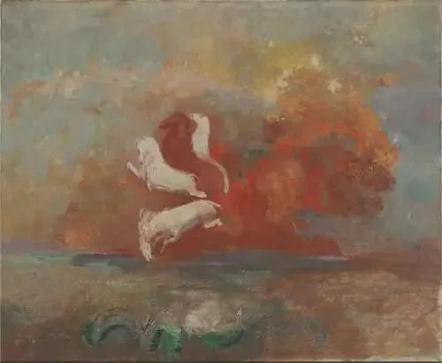O Carro de Apolo - Odilon Redon
