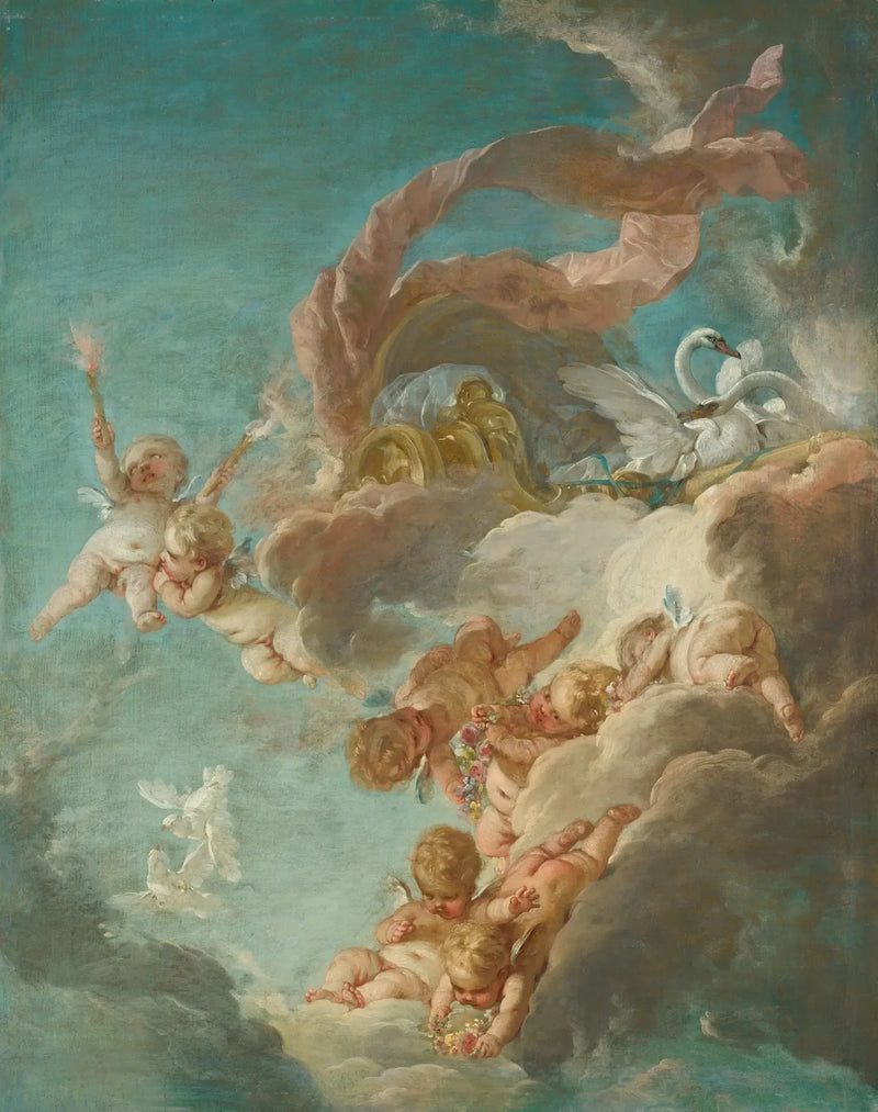 O carruagem de Vênus - François Boucher