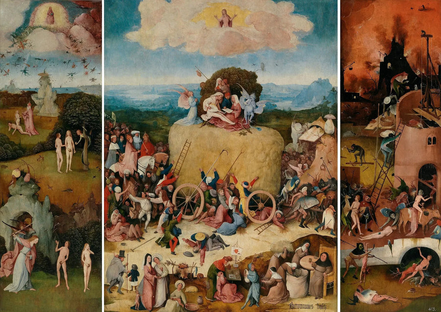 O Carro de Feno - Hieronymus Bosch