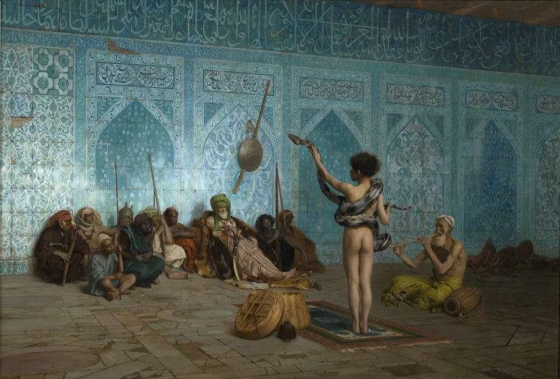 O Encantador de Serpentes - Jean-Léon Gérôme
