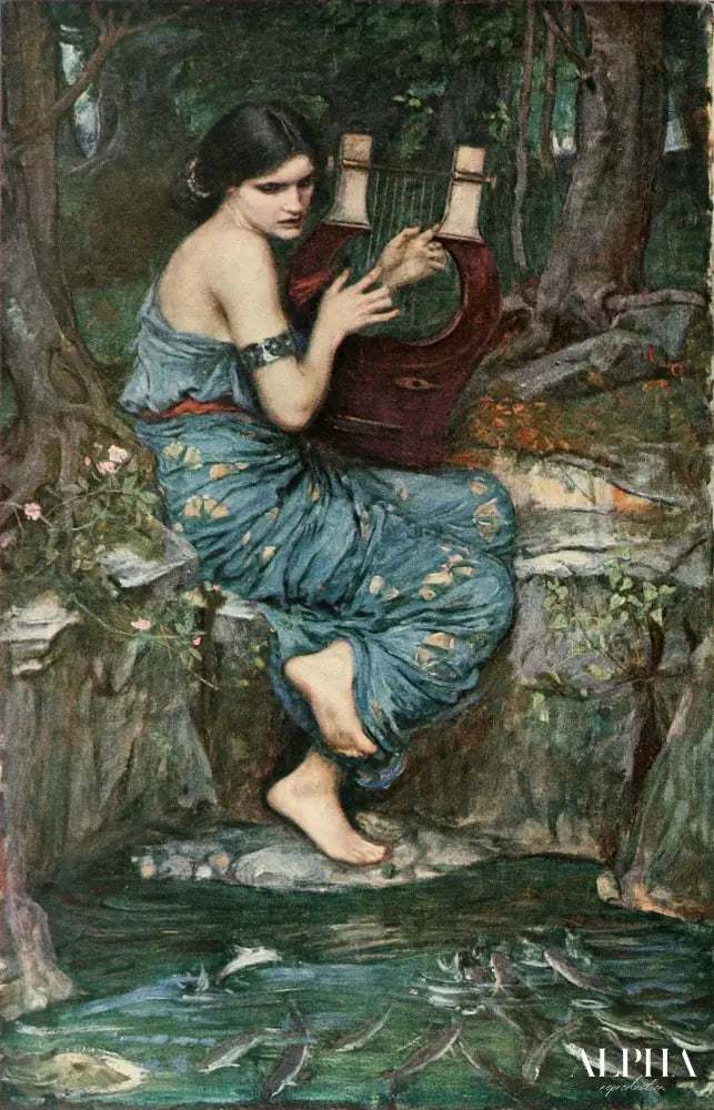 Le Charmeur - John William Waterhouse Reproductions de tableaux à la peinture à l’huile