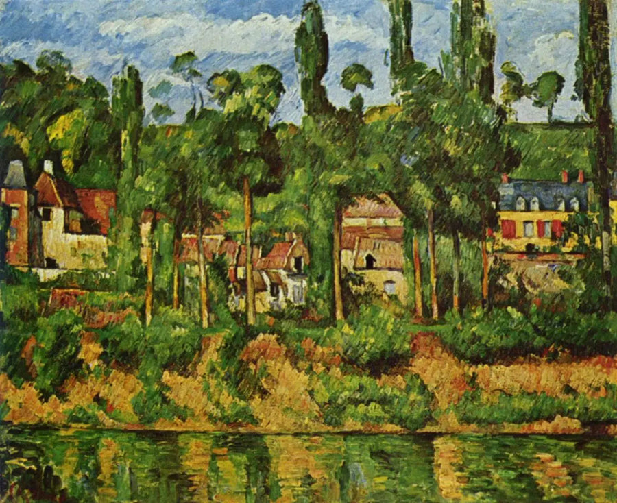 O Castelo de Médan - Paul Cézanne