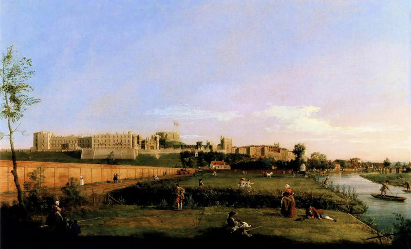 O Castelo de Windsor - Canaletto