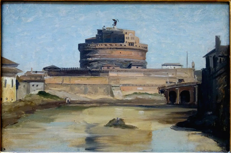 O castelo Saint-Ange - Jean-Baptiste Camille Corot
