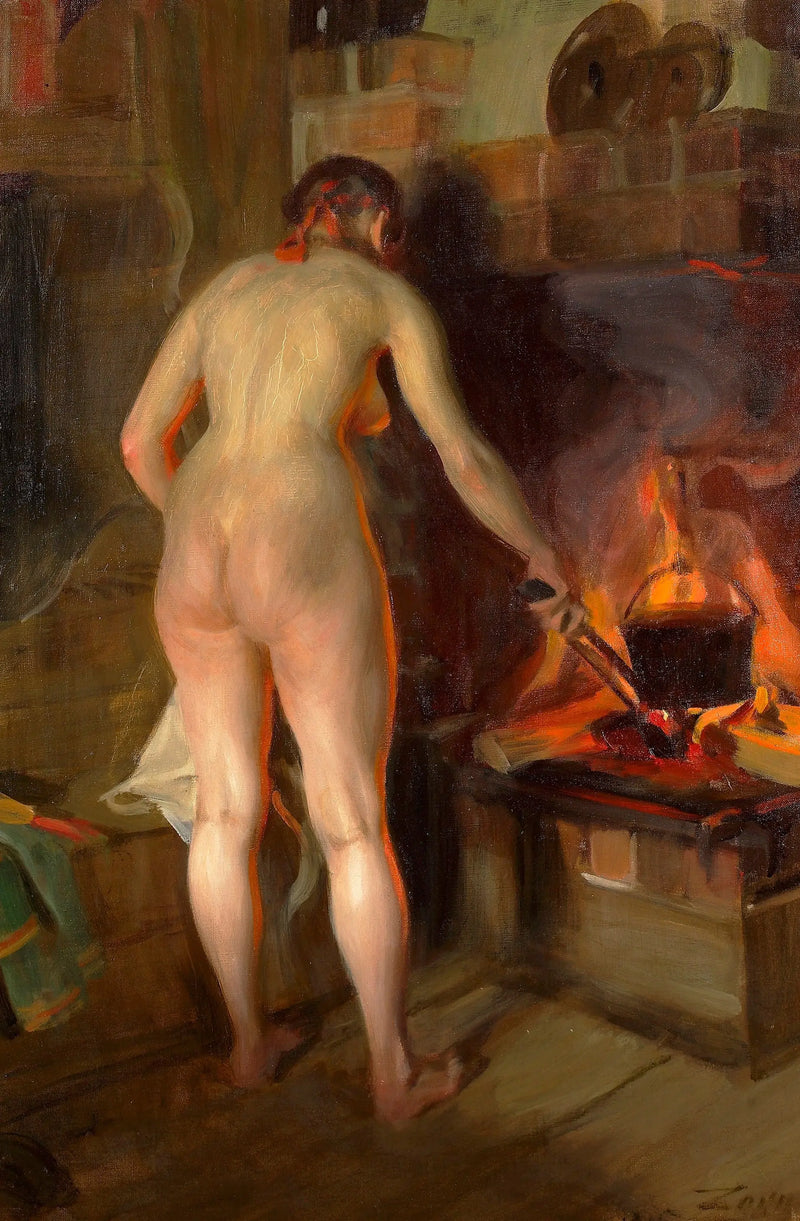 O caldeirão de batatas - Anders Zorn