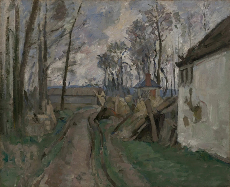 O Caminho da Vila - Paul Cézanne