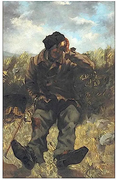 Le Chemineau - Gustave Courbet