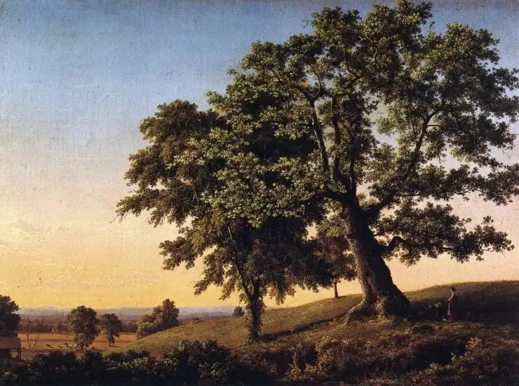 O Carvalho da Carta - Frederic Edwin Church
