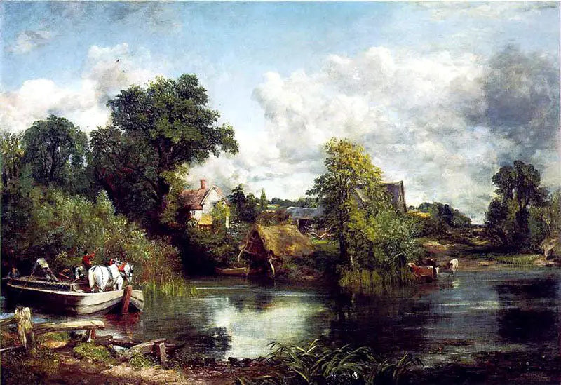 O Cavalo Branco - John Constable