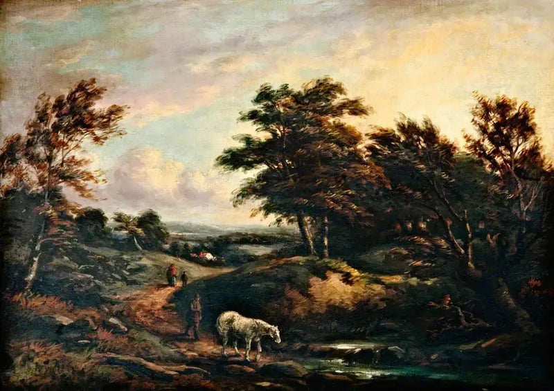 O Cavalo Branco - Thomas Gainsborough