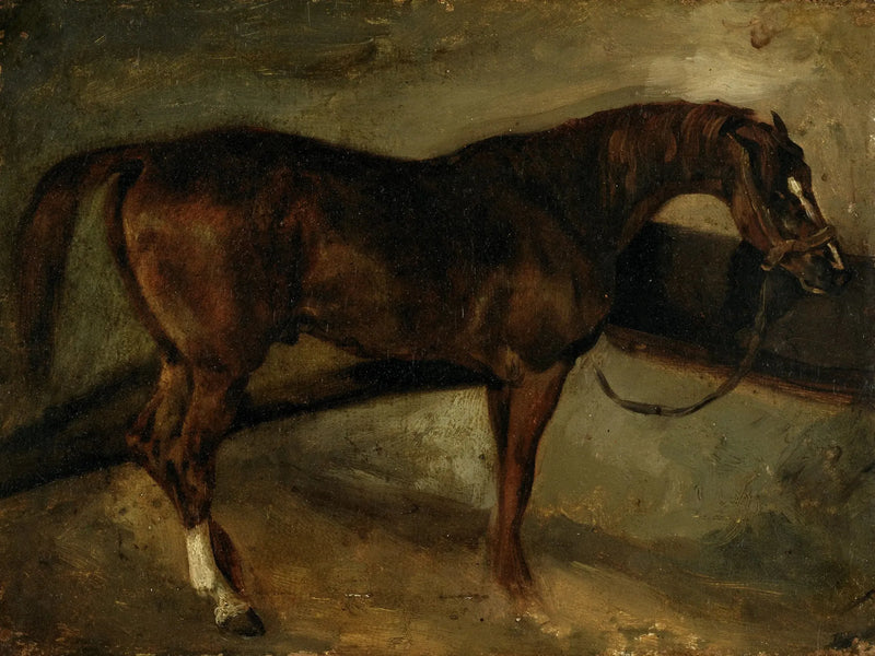 O Cavalo Marrom - Théodore Géricault