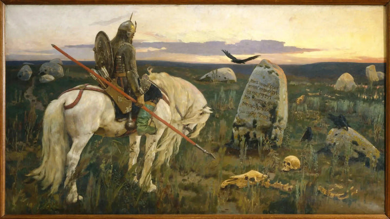 O Cavaleiro na Encruzilhada - Viktor Vasnetsov