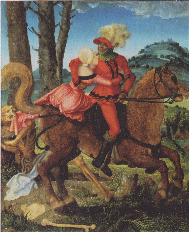 O Cavaleiro, a Jovem e a Morte - Hans Baldung Grien