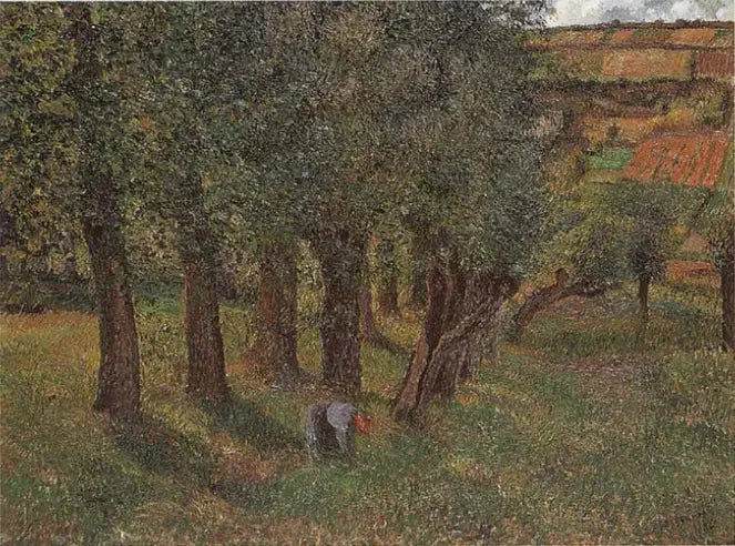 O Repolho em Pontoise - Camille Pissarro