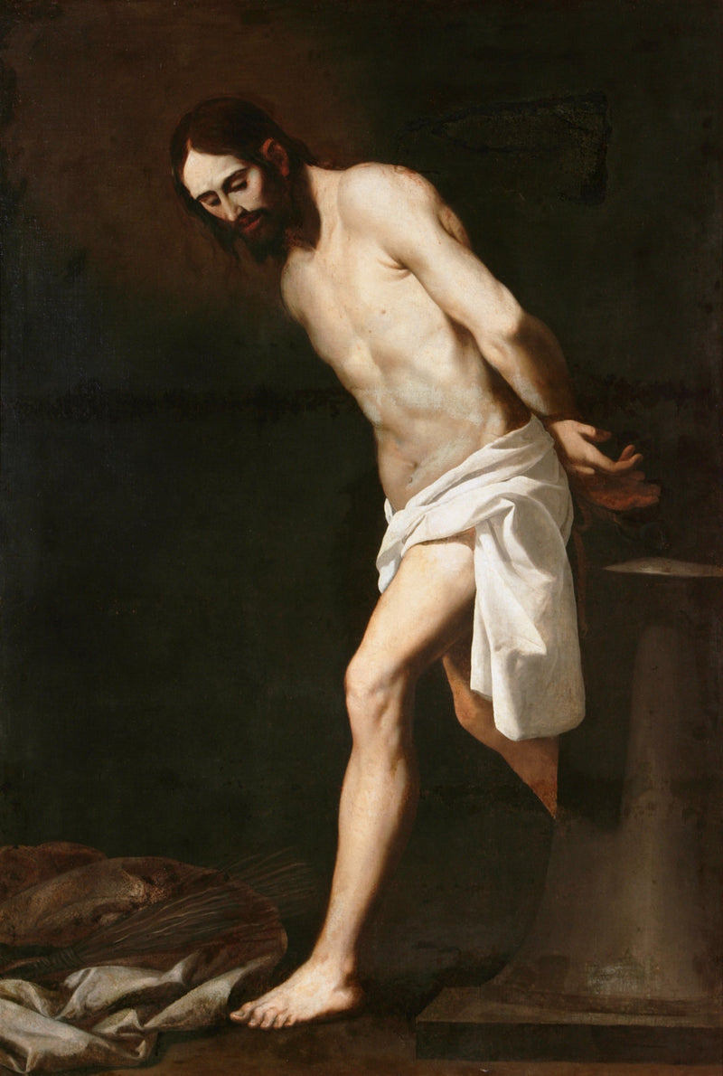 O Cristo na Coluna - Francisco de Zurbarán
