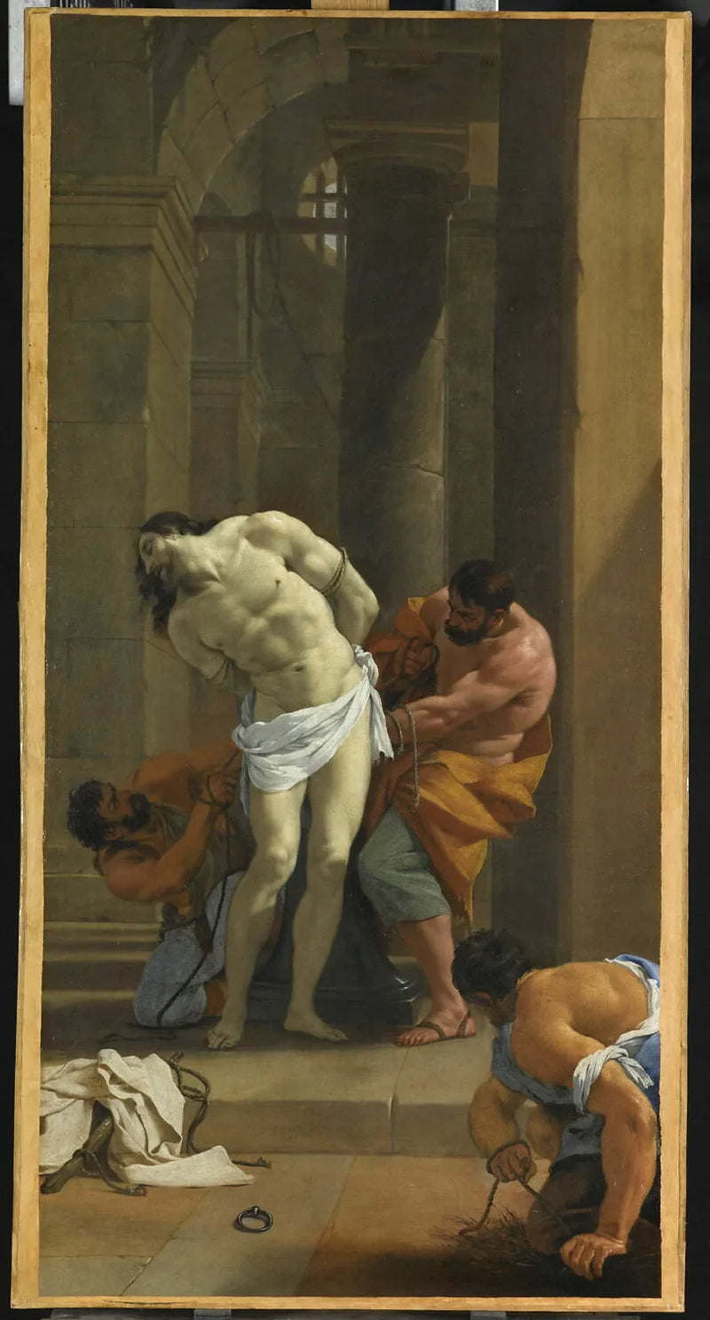 Cristo na Coluna - Simon Vouet