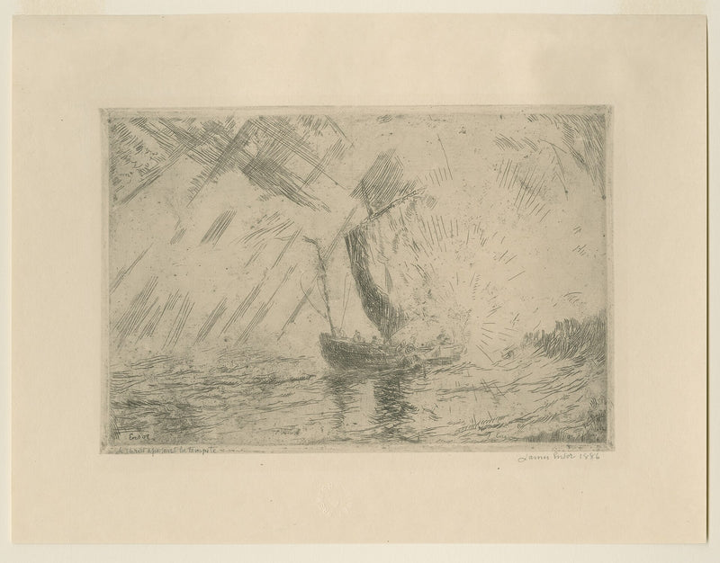 Le Christ apaisant la tempête - James Ensor