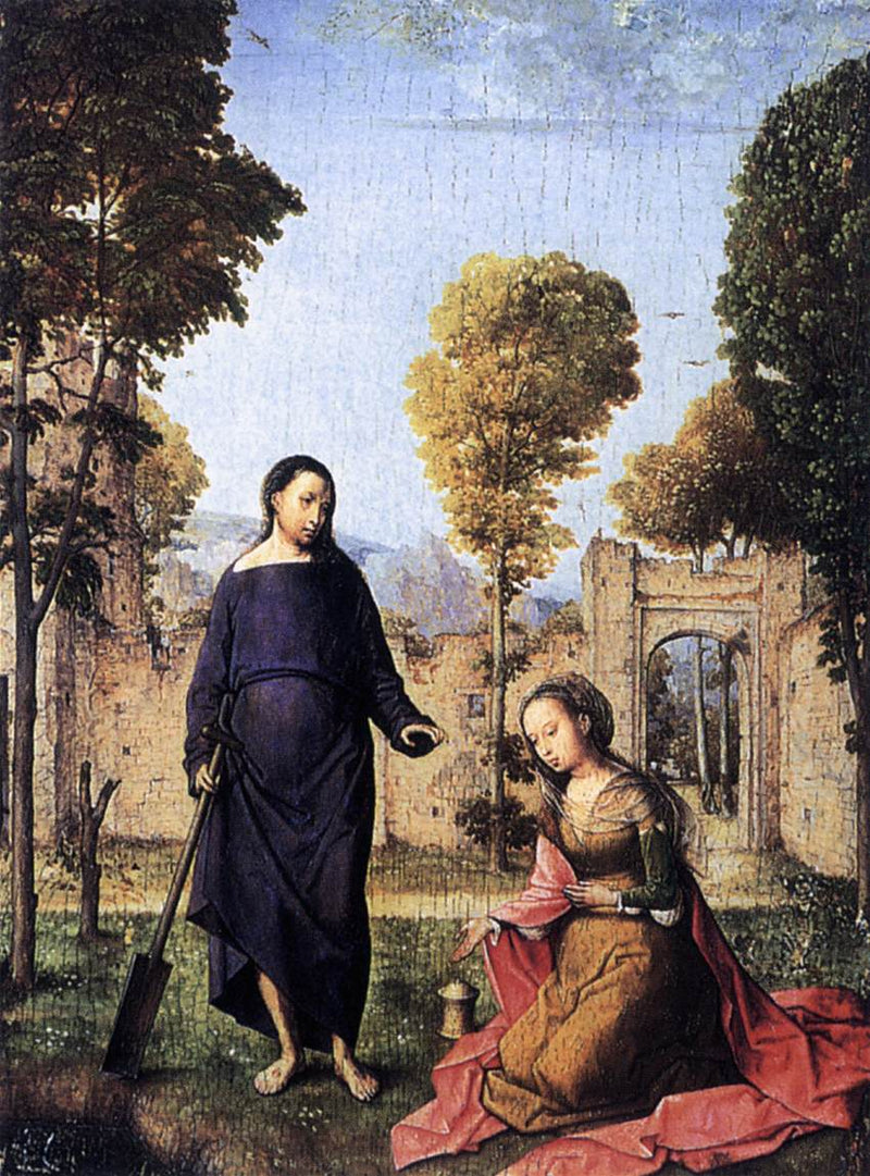 O Cristo aparecendo para Maria Madalena - Juan de Flandes